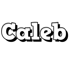 Caleb snowing logo