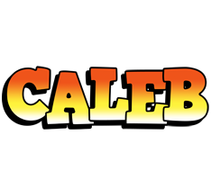 Caleb sunset logo