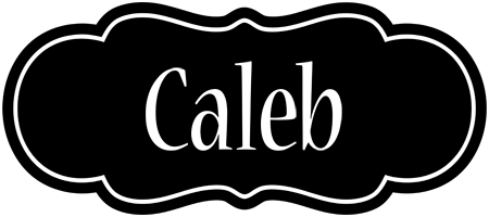 Caleb welcome logo