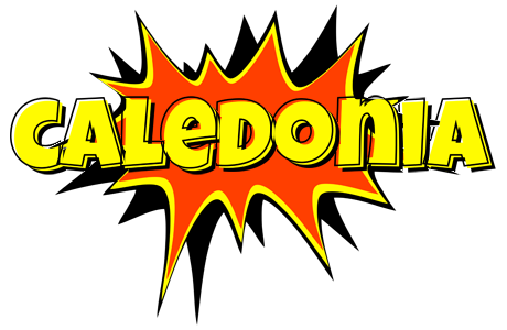 Caledonia bazinga logo