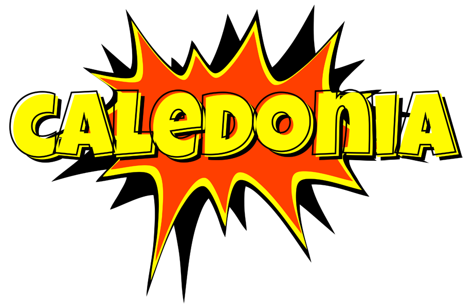 Caledonia bazinga logo