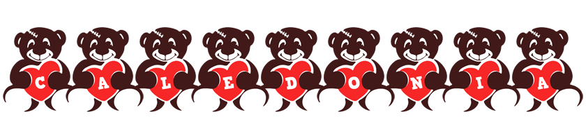 Caledonia bear logo