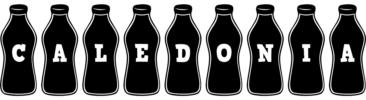 Caledonia bottle logo