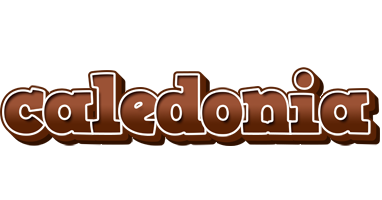 Caledonia brownie logo