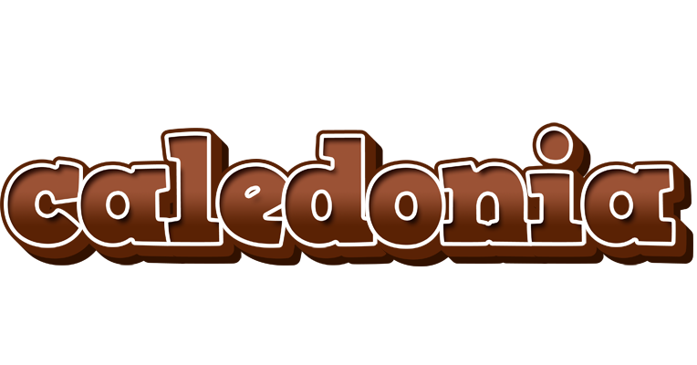 Caledonia brownie logo