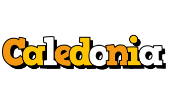 Caledonia cartoon logo