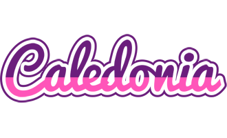 Caledonia cheerful logo