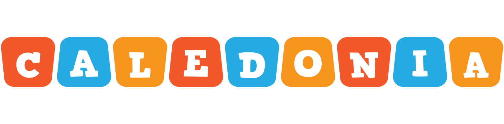 Caledonia comics logo