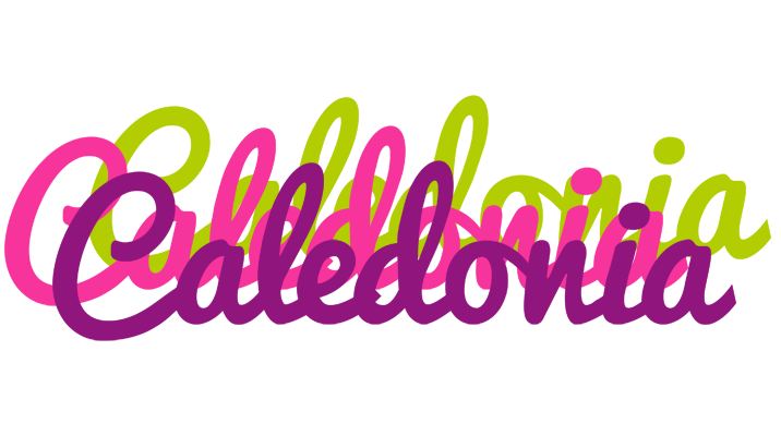 Caledonia flowers logo