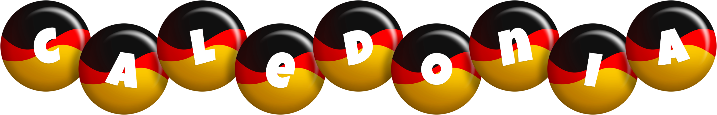 Caledonia german logo