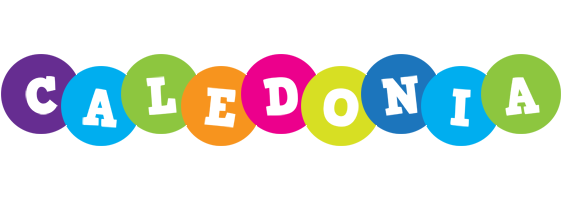 Caledonia happy logo