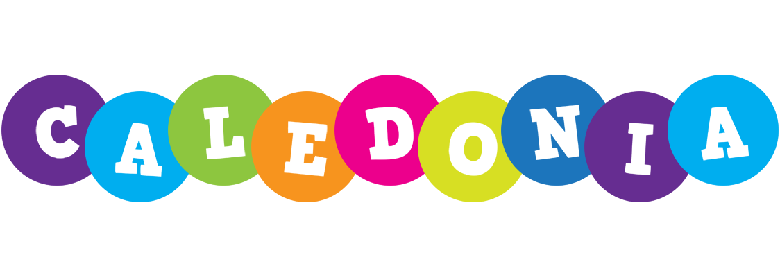 Caledonia happy logo