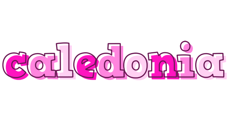 Caledonia hello logo