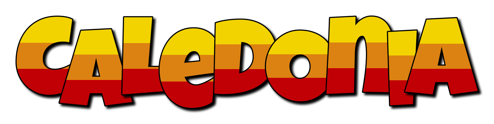 Caledonia jungle logo
