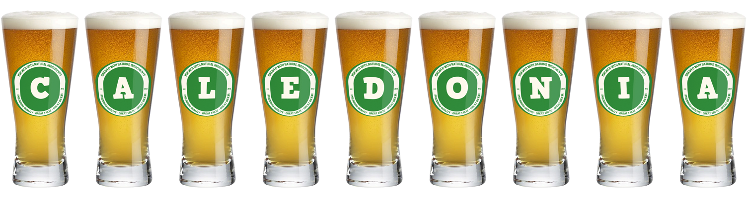 Caledonia lager logo