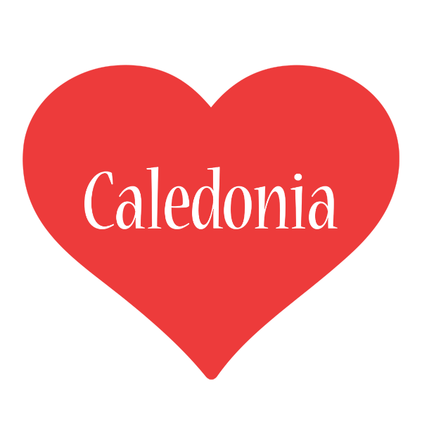 Caledonia love logo