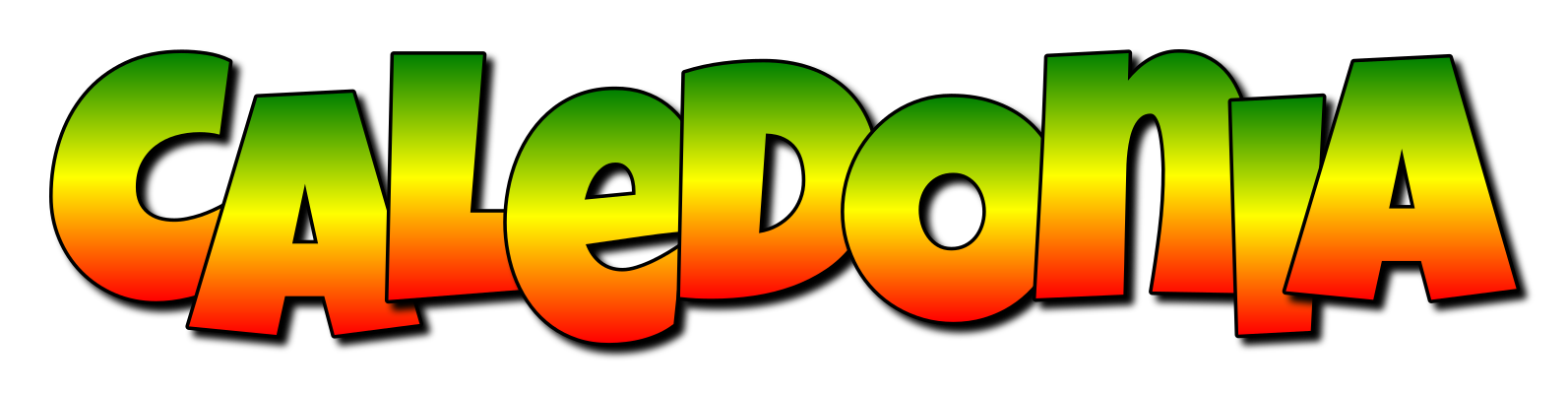 Caledonia mango logo