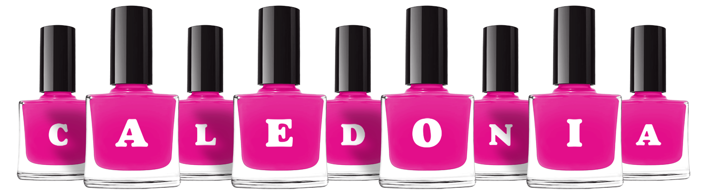 Caledonia nails logo