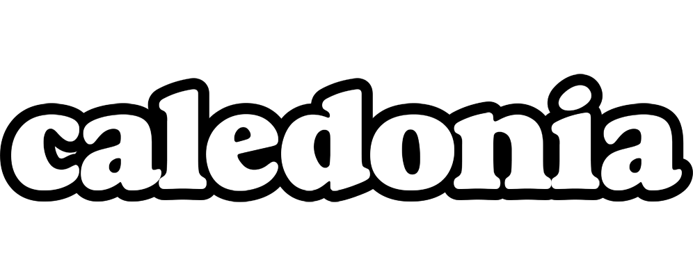 Caledonia panda logo