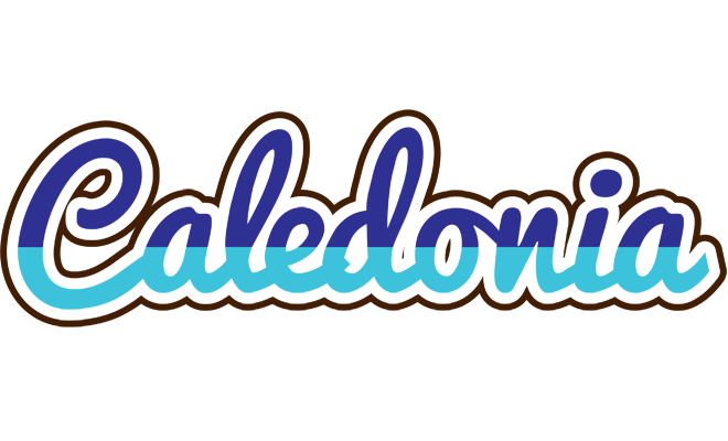 Caledonia raining logo