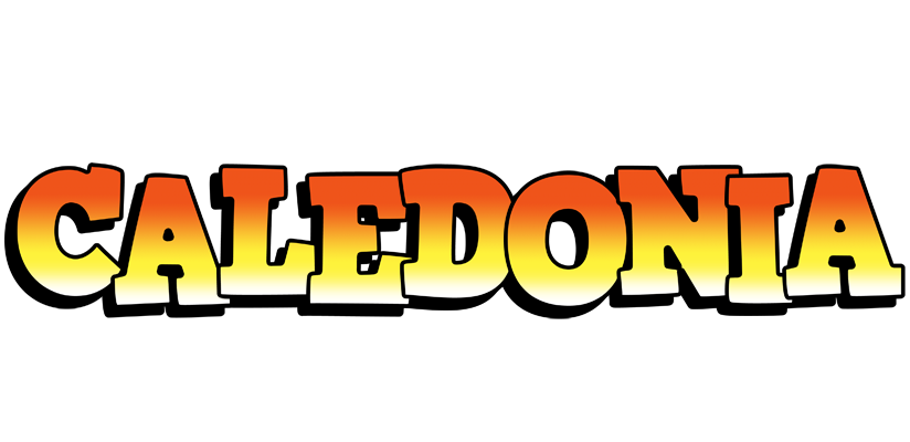 Caledonia sunset logo