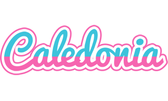 Caledonia woman logo