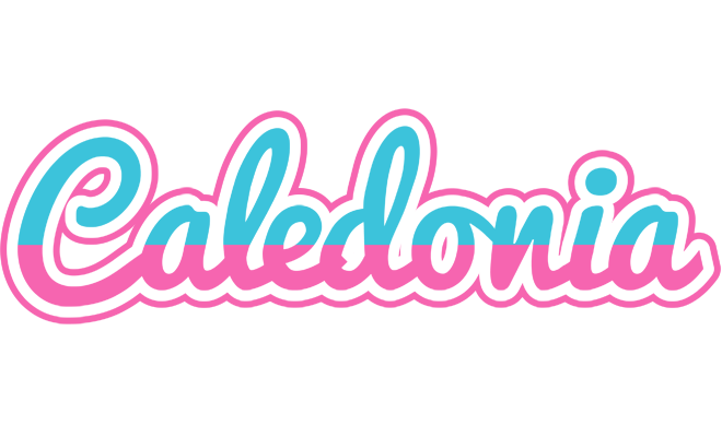 Caledonia woman logo