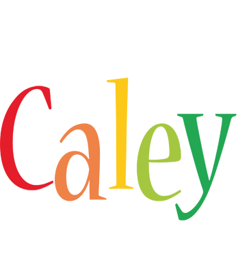 Caley birthday logo