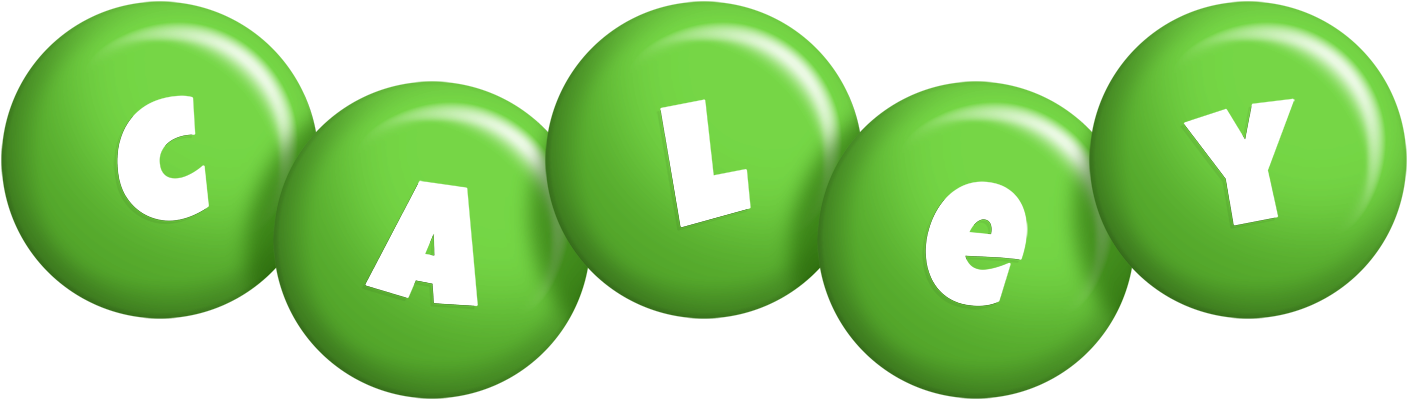 Caley candy-green logo