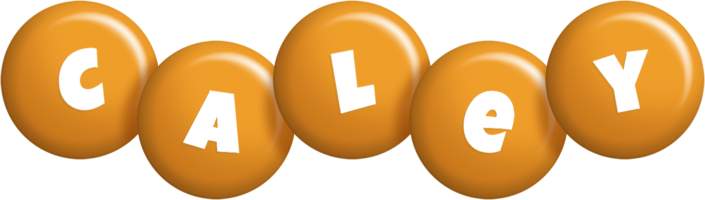 Caley candy-orange logo