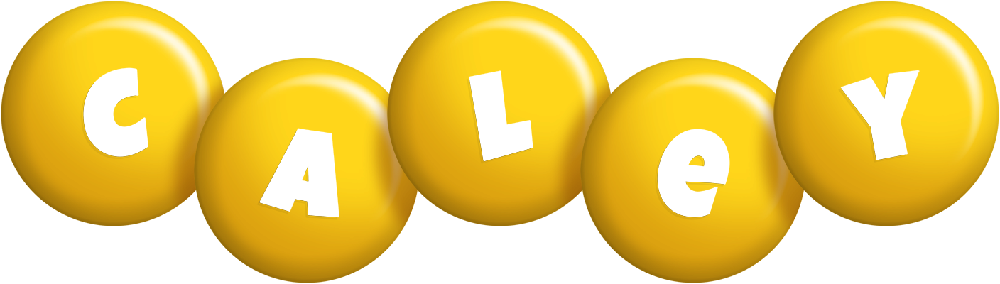 Caley candy-yellow logo