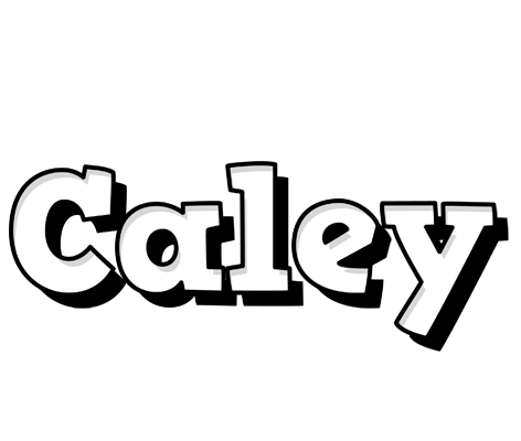 Caley snowing logo