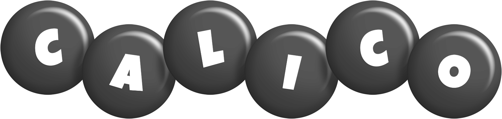 Calico candy-black logo