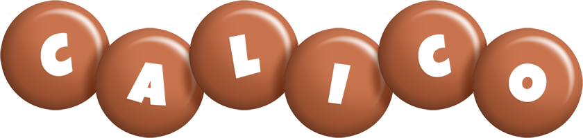 Calico candy-brown logo