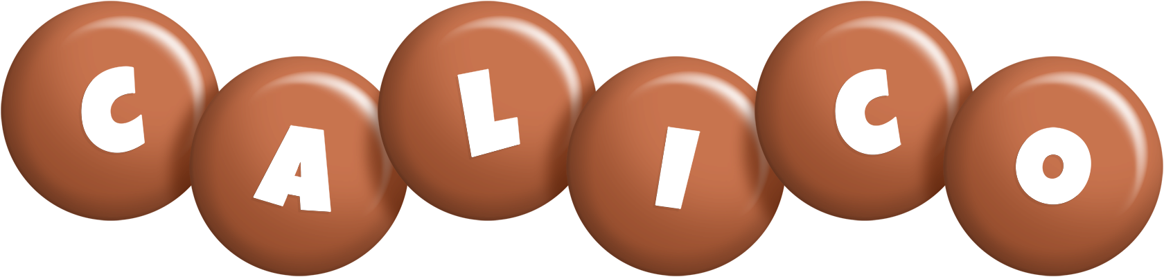 Calico candy-brown logo
