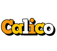 Calico cartoon logo