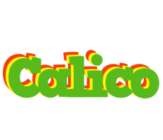 Calico crocodile logo