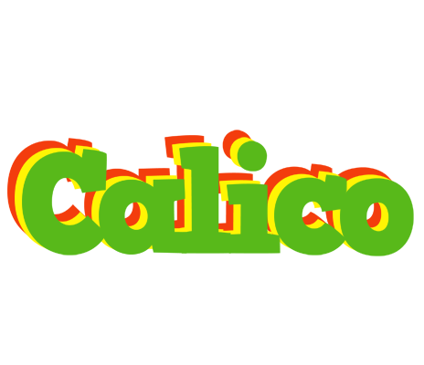 Calico crocodile logo