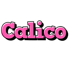 Calico girlish logo