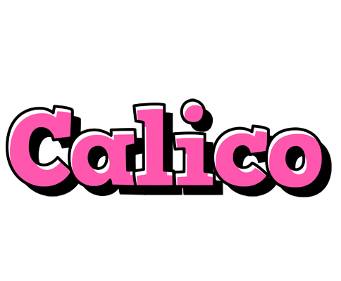 Calico girlish logo