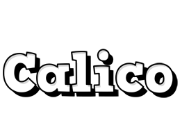 Calico snowing logo