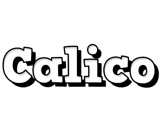 Calico snowing logo