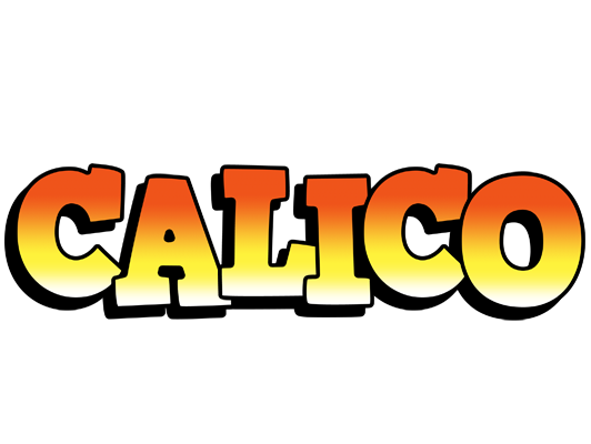 Calico sunset logo