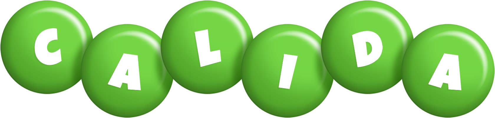 Calida candy-green logo