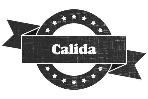 Calida grunge logo