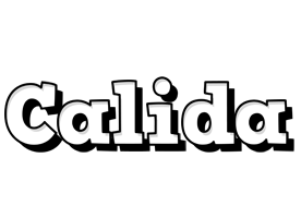 Calida snowing logo