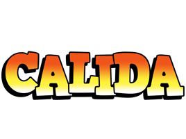 Calida sunset logo