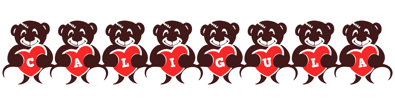 Caligula bear logo