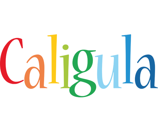 Caligula birthday logo