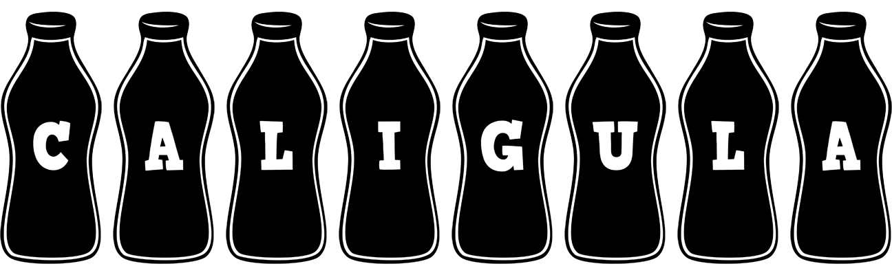 Caligula bottle logo